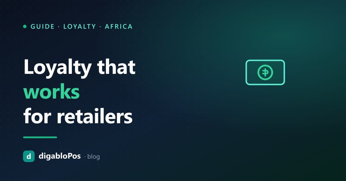 Illustration: loyalty programs for African retailers